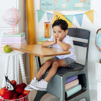 Boys White S/S Polo