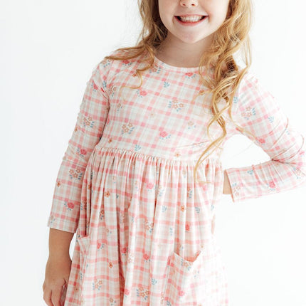Off the Grid L/S Pocket Twirl Dress