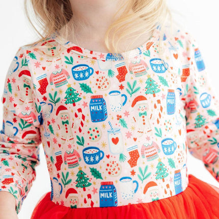 Oh Snap! L/S Tutu Dress