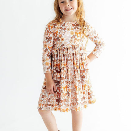 Fall Harvest L/S Pocket Twirl Dress