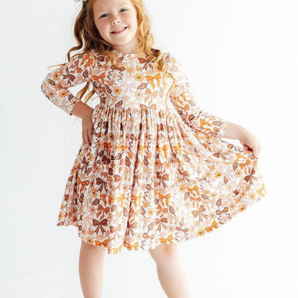 Fall Harvest L/S Pocket Twirl Dress