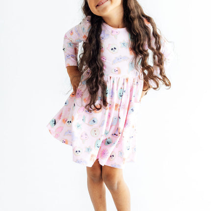 Sugar Rush L/S Pocket Twirl Dress