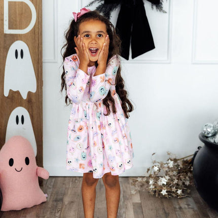 Sugar Rush L/S Pocket Twirl Dress