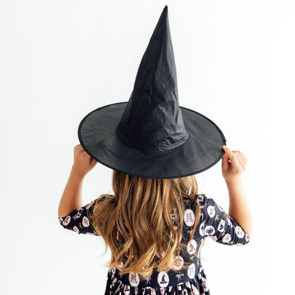Hocus Pocus 3/4 Sleeve Pocket Twirl Dress