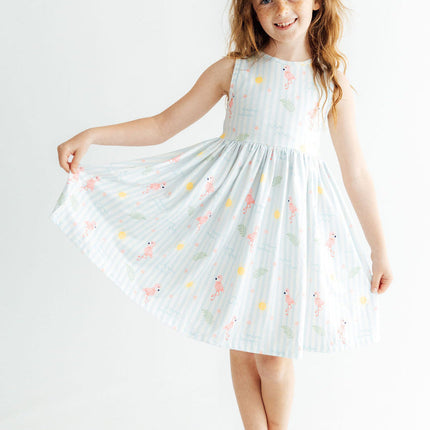 Beach Bum Tank Twirl Dress