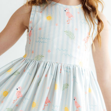 Beach Bum Tank Twirl Dress
