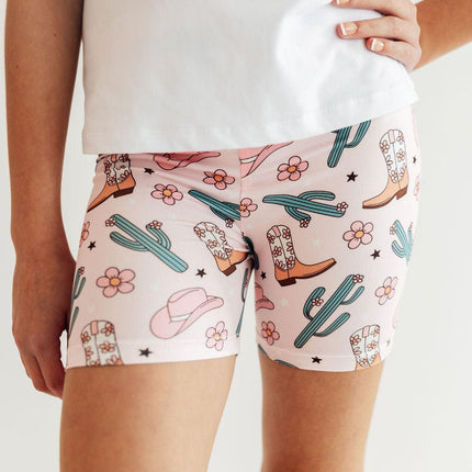 Cactus Cowgirl Twirl Shorts