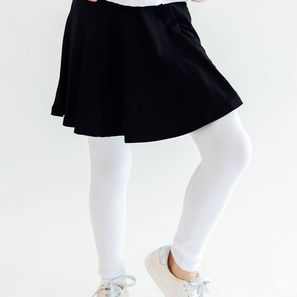 Black & White Twirl Skegging