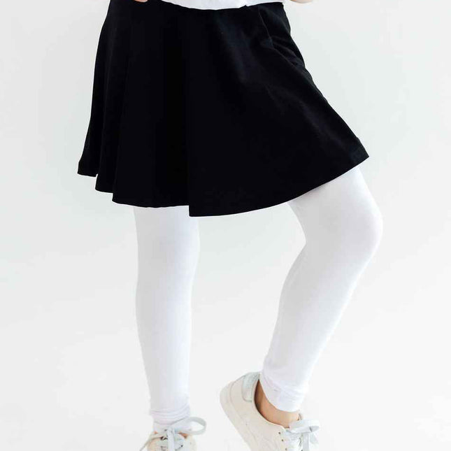 Black & White Twirl Skegging