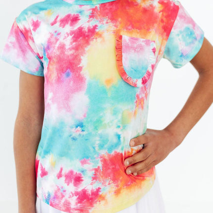 Far Out Ruffle Pocket Tee