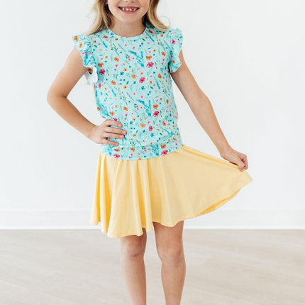 Bluebell Breeze S/S Ruffle Tee