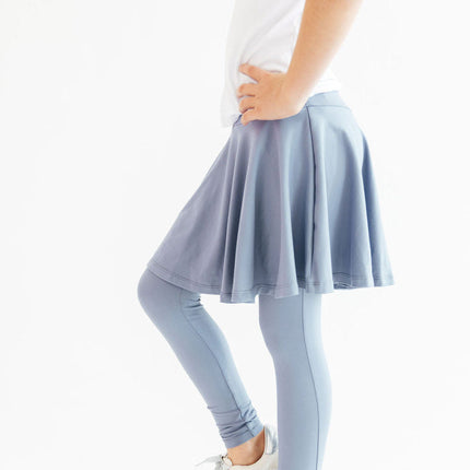 Dusty Blue Twirl Skegging