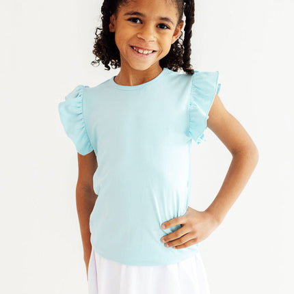 Bluebird S/S Ruffle Tee
