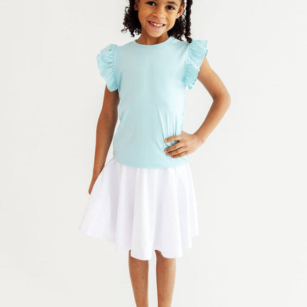 Bluebird S/S Ruffle Tee