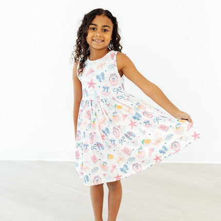 Seaside Sweetheart Tank Twirl Dress