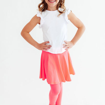Neon Pink Twirl Skegging