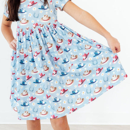 SALE Tip Your Hat S/S Pocket Twirl Dress