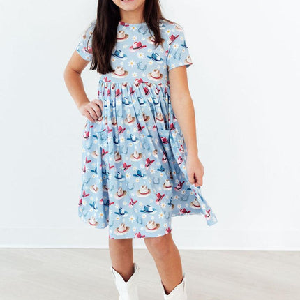 SALE Tip Your Hat S/S Pocket Twirl Dress
