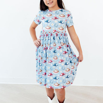 SALE Tip Your Hat S/S Pocket Twirl Dress