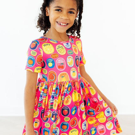 Fresh & Fruity S/S Pocket Twirl Dress