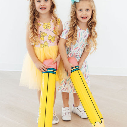 Color Crayons S/S Pocket Twirl Dress