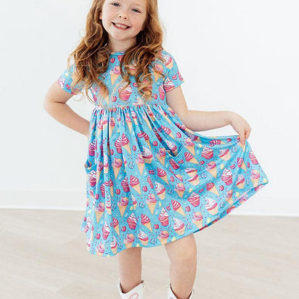 Delightful Desserts S/S Pocket Twirl Dress