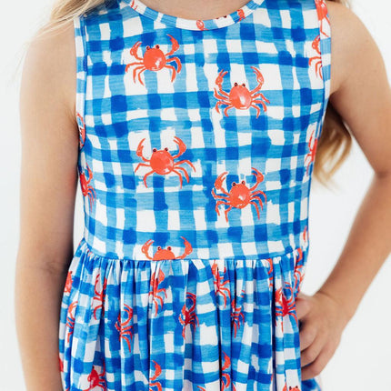 Crabby Cutie Tank Twirl Dress