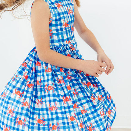 Crabby Cutie Tank Twirl Dress