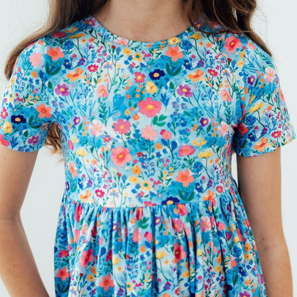 Blooming in Wonderland S/S Pocket Twirl Dress