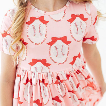 Pitcher Perfect S/S Pocket Twirl Dress