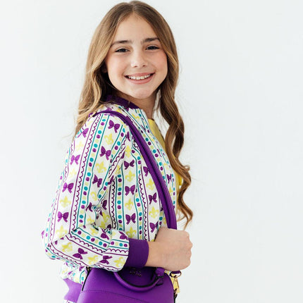 Mardi Gras Satin Jacket
