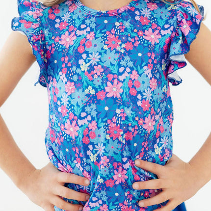 Dreaming Daisies S/S Ruffle Tee