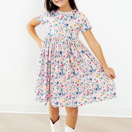 Morning Meadows S/S Pocket Twirl Dress