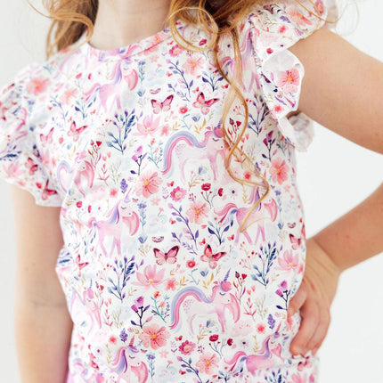 Whimsical Woods S/S Ruffle Tee