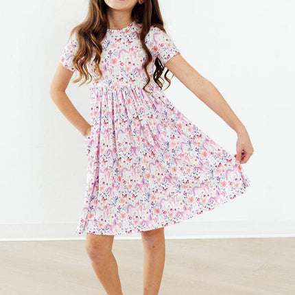 Whimsical Woods S/S Pocket Twirl Dress