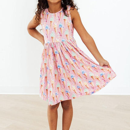 Ice Cream Dreams Tank Twirl Dress