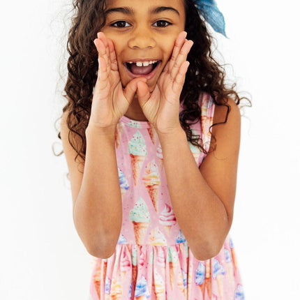 Ice Cream Dreams Tank Twirl Dress