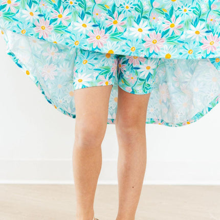 Preppy Daisies Twirl Shorts