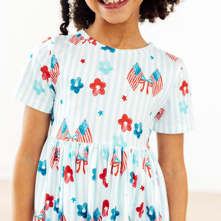 Home of the Brave S/S Pocket Twirl Dress