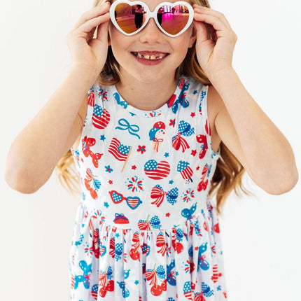 Little Miss Liberty Tank Twirl Dress