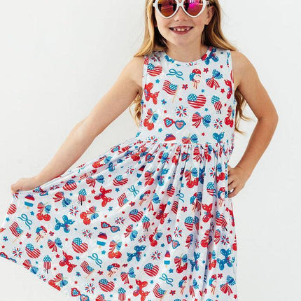 Little Miss Liberty Tank Twirl Dress