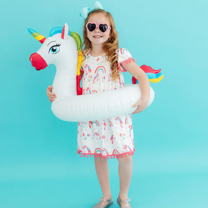 Unicorn Magic Pom Pom Dress