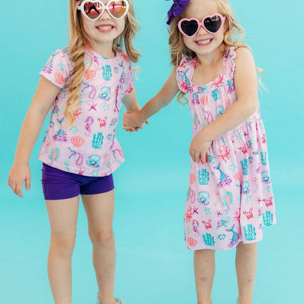 Under the Sea Ruffle Pocket Tee