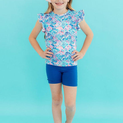 Seaside Shells S/S Ruffle Tee