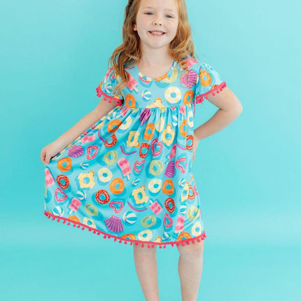 Fun Floaties Pom Pom Dress