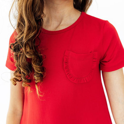 Red T-Shirt Dress