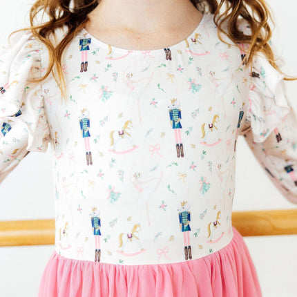 Twirl into Christmas L/S Twirl Leotard