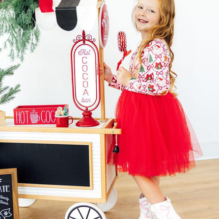 Deck the Halls L/S Tutu Dress