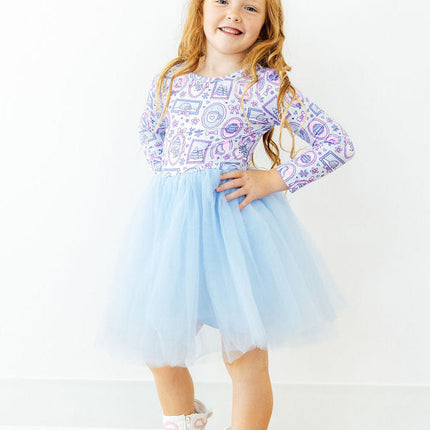 Hit the Ice L/S Tutu Dress