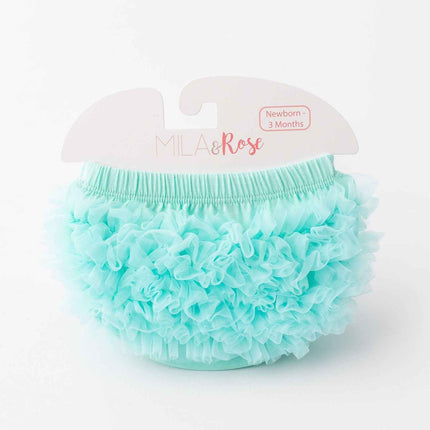 Mint Ruffle Bum Bloomer